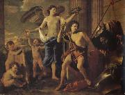 Nicolas Poussin David Victorious France oil painting reproduction